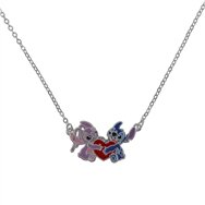 colgante angel & stitch disney