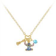 colgante charm piedra stitch disney