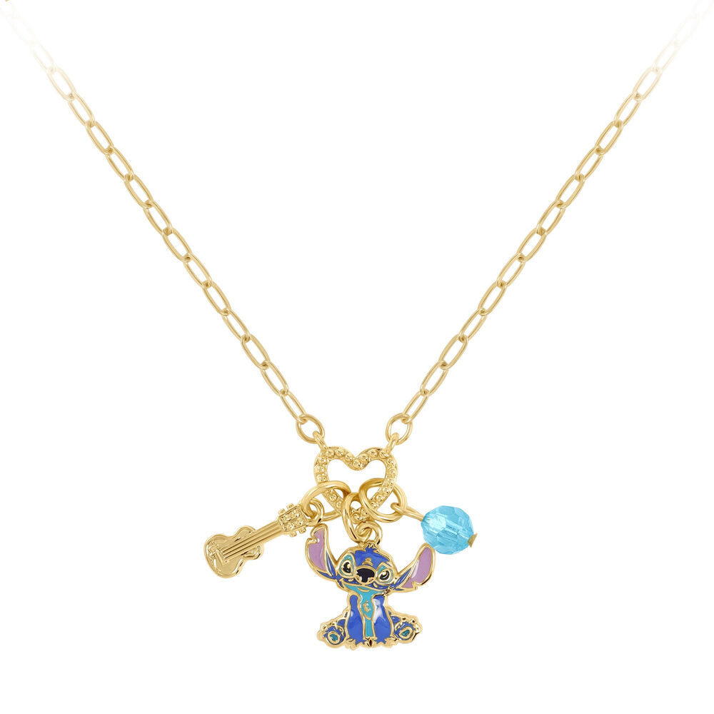 colgante charm piedra stitch disney