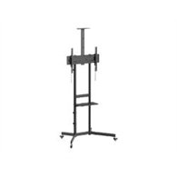 soporte suelo equip 37"-70" con ruedas negro (eq650636)