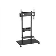 soporte suelo equip 50"-90" con ruedas negro (eq650635)