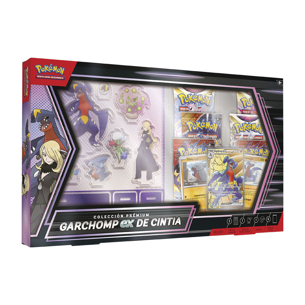 blister cartas garchomp ex cynthia pokemon latino