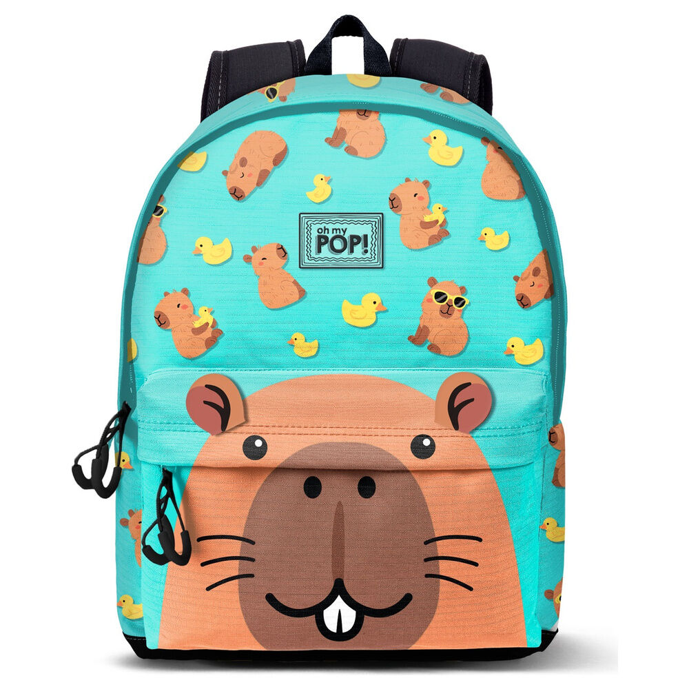mochila capibara oh my pop! 41cm