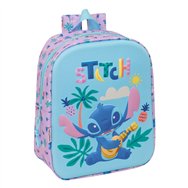 mochila 3d stitch disney 27cm
