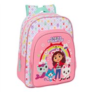 mochila la casa de muñecas de gabby 34cm adaptable
