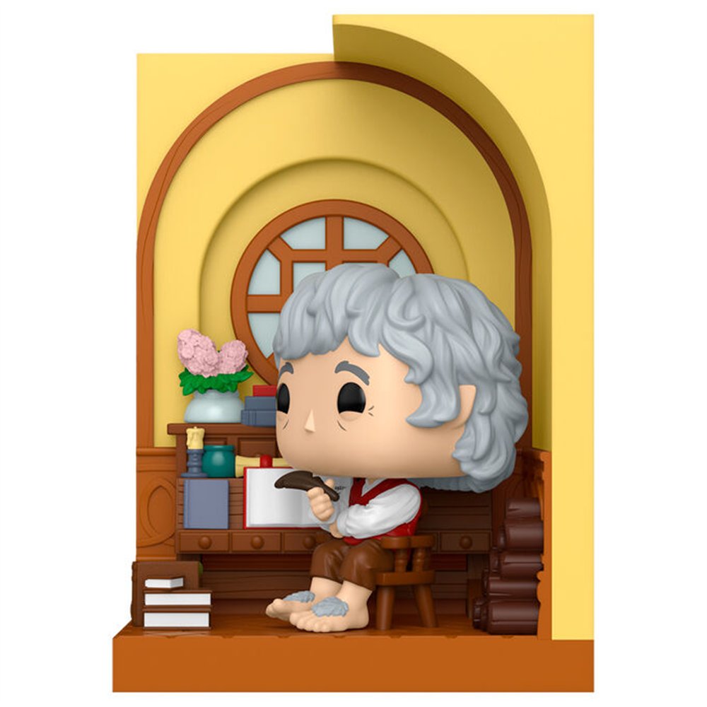 figura pop nooks el señor de los anillos bilbo baggins in bag-end