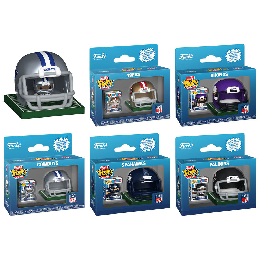 figura bitty pop sport vikings nfl surtido