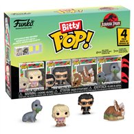 blister 4 figuras bitty pop jurassic park triceratops