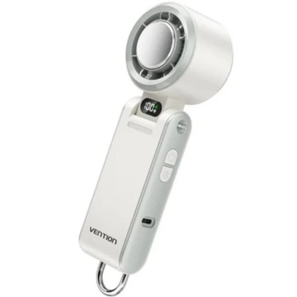 ventilador de mano vention 100 velocidades white