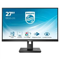 monitor philips 27 ips multimedia ergonomico vga dvi dp hdmi black