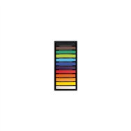 milan art pack de 12 pasteles blandos - colores intensos y brillantes - resistentes a la luz - mezclables - colores surtidos