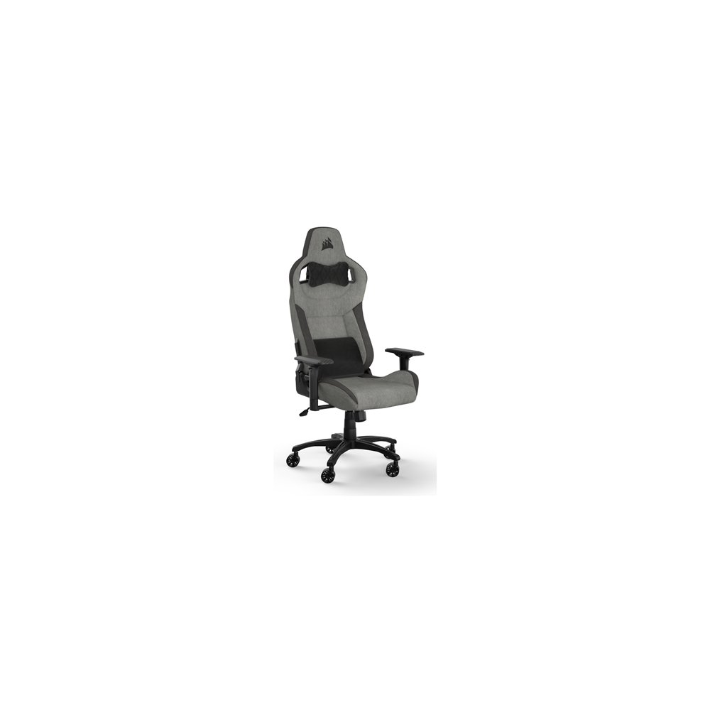 corsair t3 rush (2023) silla para videojuegos universal asiento acolchado antracita, gris