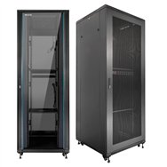 phasak armario rack pro 19" 47u 800 x 1000 negro con ventilación - pho 8147