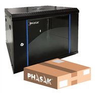 phasak pho 2207d armario rack 7u bastidor de pared negro