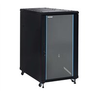 phasak armario rack pro 19" 22u 600 x 600 negro con ventilación - pho 6622