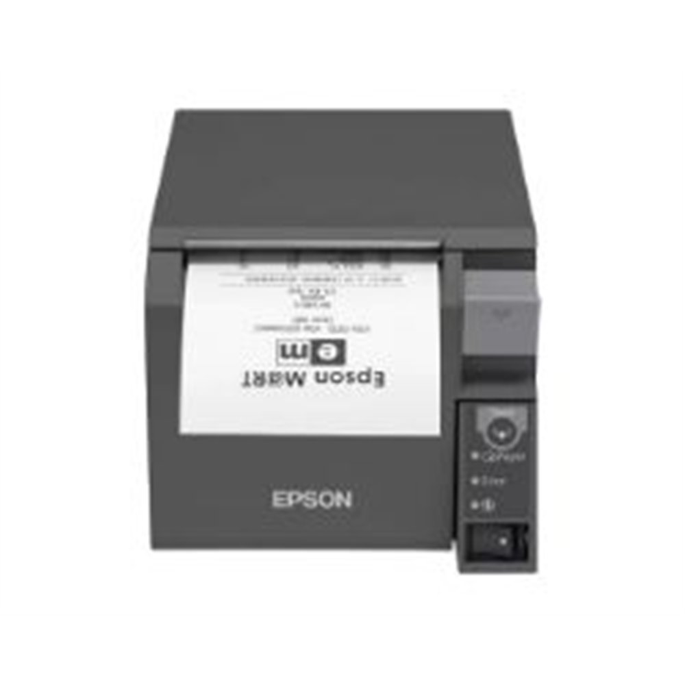 impresora epson tm-t70ii usb ethernet negra (c31cd38025