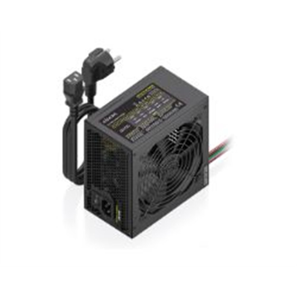 fuente aisens atx 500w 12cm negra (aspc-500atx-psebk)
