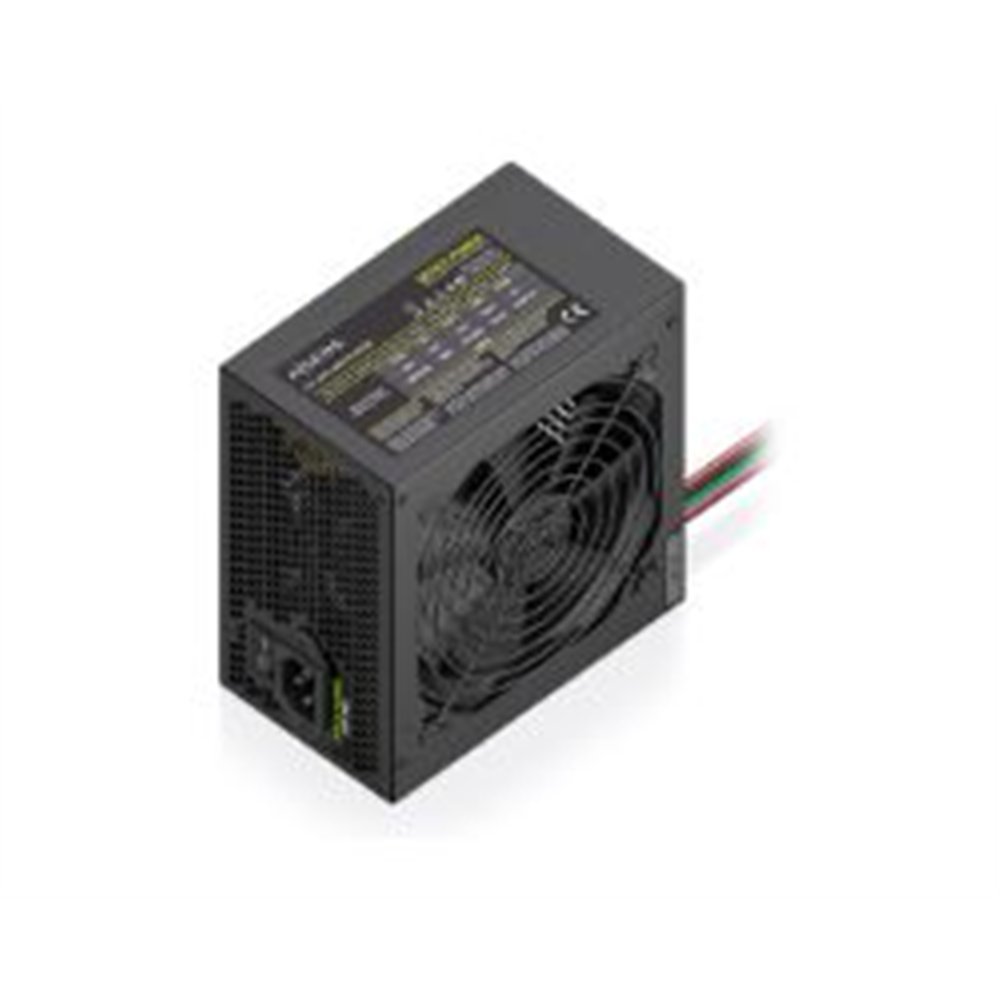 fuente aisens atx 500w 12cm negra (aspc-500atx-seobk)
