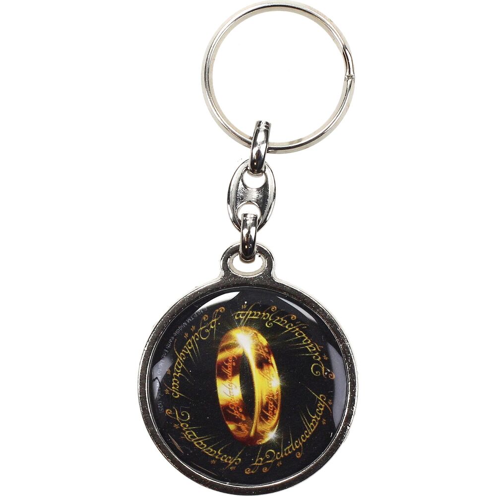 llavero redondo the one ring el señor de los anillos