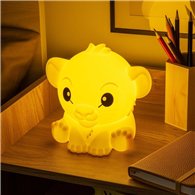 luz silicona recargable squishyglo simba el rey leon