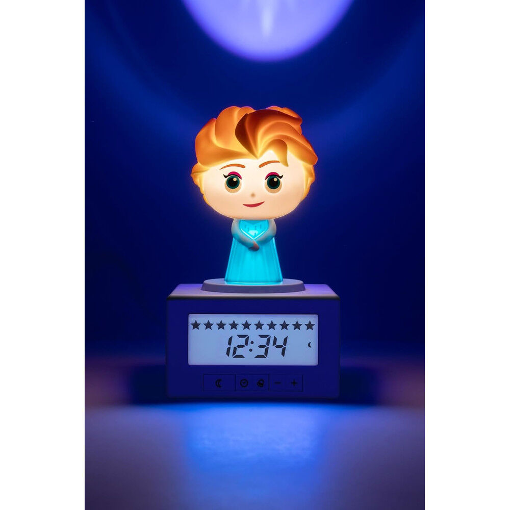 reloj despertador entrenamiento sueño elsa frozen