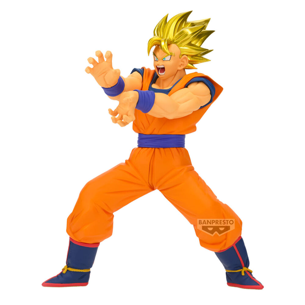 figura super saiyan son goku blood of saiyans dragon ball z 19cm