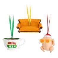 set 3 adornos navidad friends