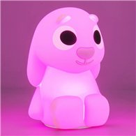 luz silicona recargable squishyglo floppy bluey