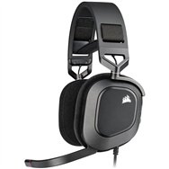 auriculares + microfono corsair hs80 usb gaming headset rgb 7.1 black