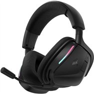 auriculares + microfono corsair void wireless gaming headset black