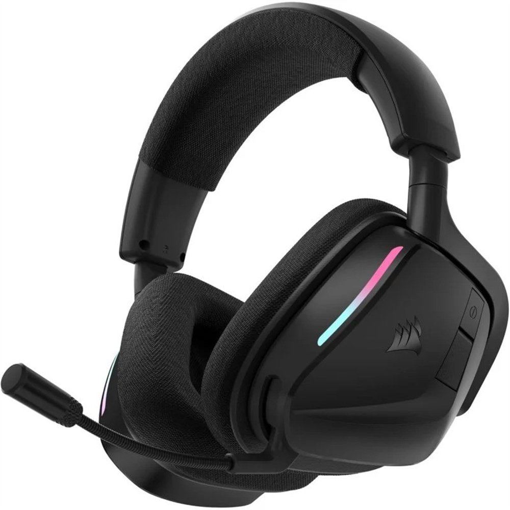 auriculares + microfono corsair void wireless gaming headset black