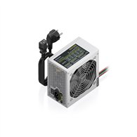 aisens fuente alimentacion atx 500w con cable de alimentacion oem, plata