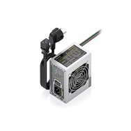 aisens fuente alimentacion sfx 500w con cable de alimentacion oem, plata
