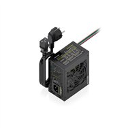 aisens fuente alimentacion sfx 500w con cable de alimentacion oem, negra