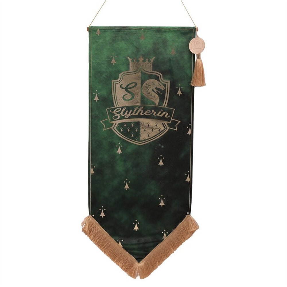 banderin colgante slytherin harry potter