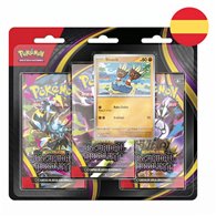 blister 3 sobres cartas expansion megaevolucion oscuridad absoluta pokemon español