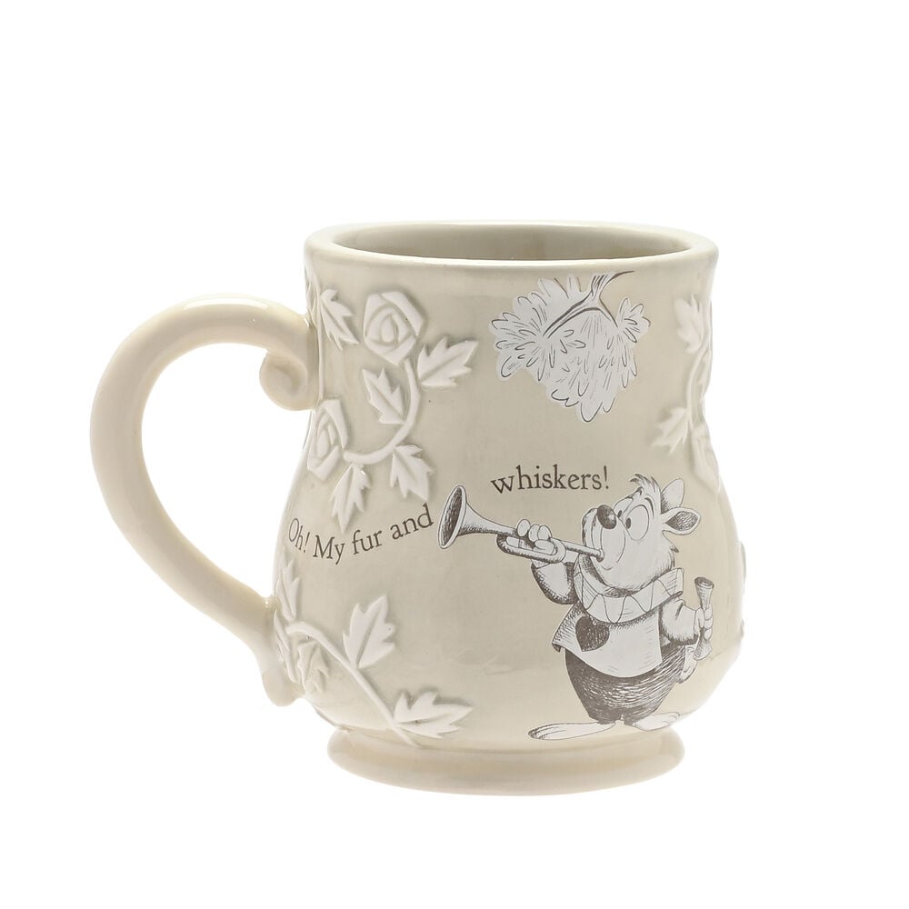 taza conejo blanco alicia en el pais de las maravillas disney