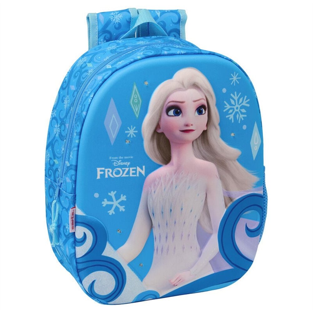 mochila 3d led frozen disney 33cm