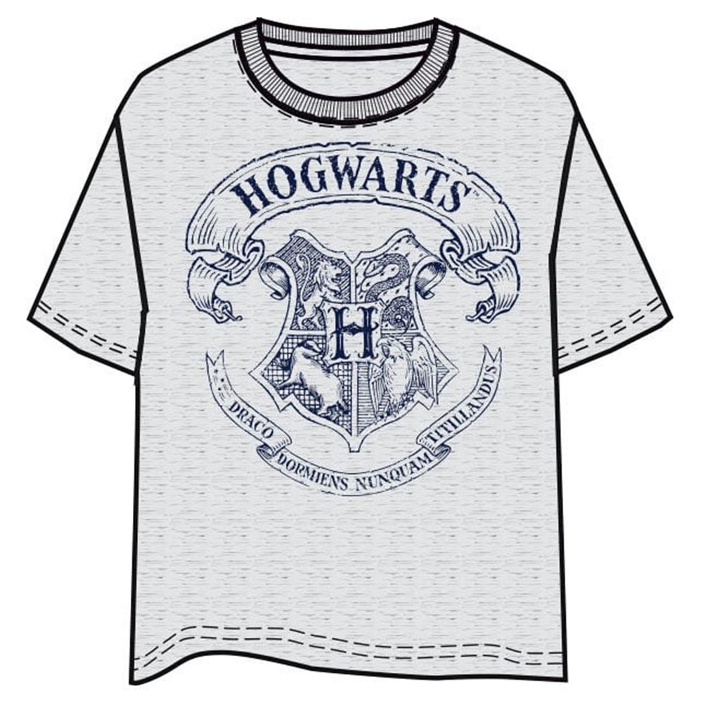 camiseta hogwarts harry potter adulto