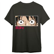 camiseta monkey d. luffy eyes one piece adulto