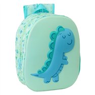 mochila 3d dino 33cm