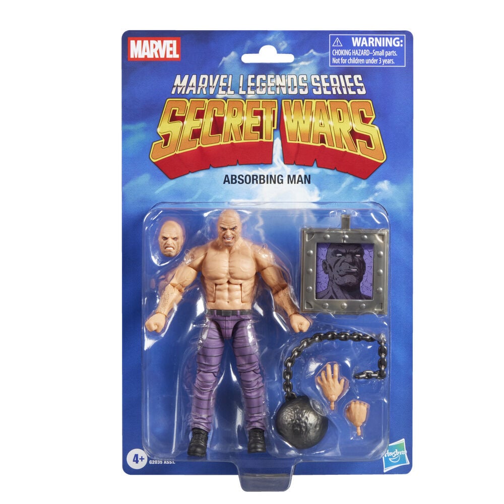 figura absorbing man secret wars marvel legends series 15cm