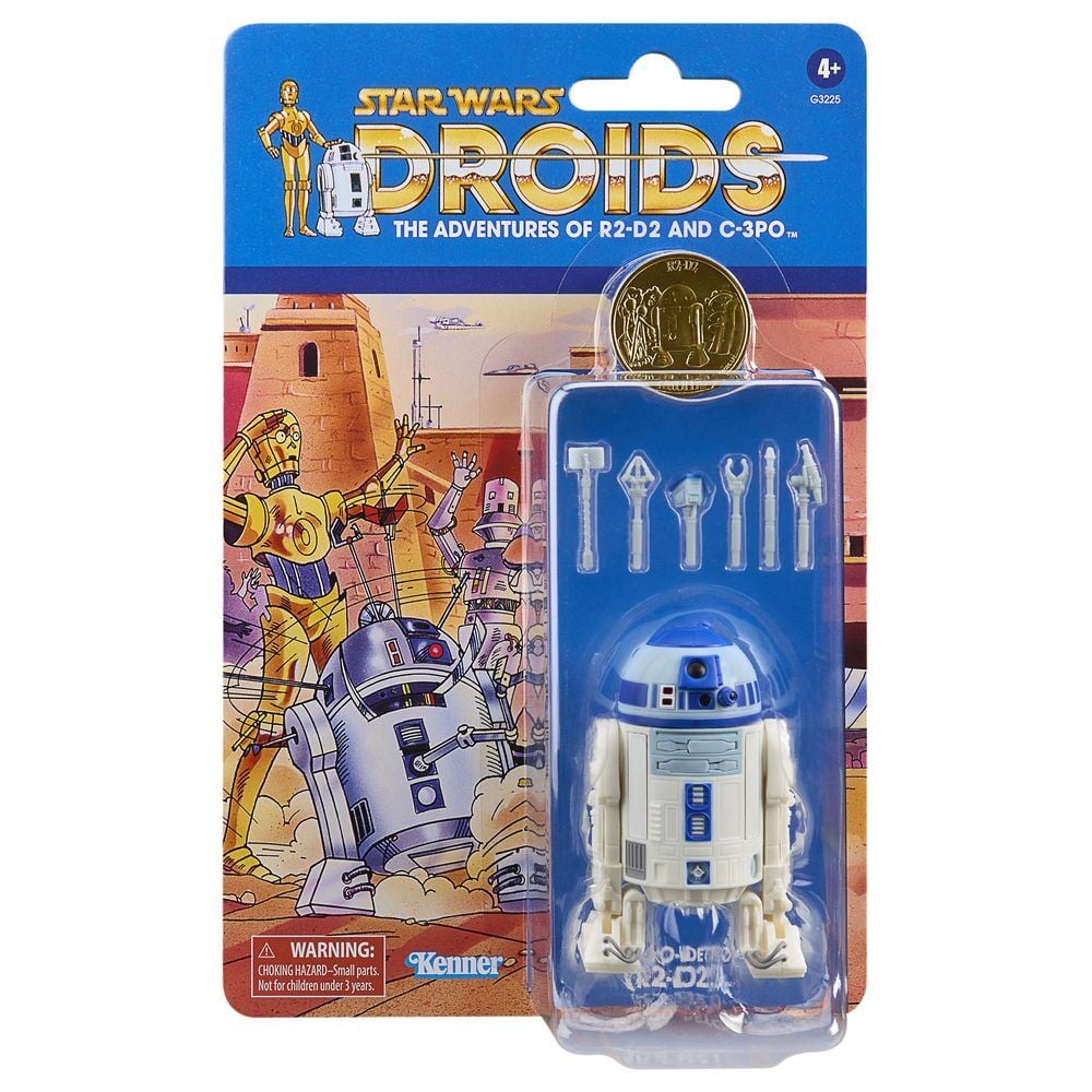 figura r2-d2 droids the adventures of r2-d2 and c-3po star wars 15cm