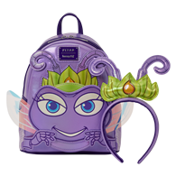 mochila + diadema princess atta bichos disney pixar loungefly 26cm