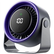 ventilador de sobremesa pro vention 3 velocidades 10w 7 aspas black/purple
