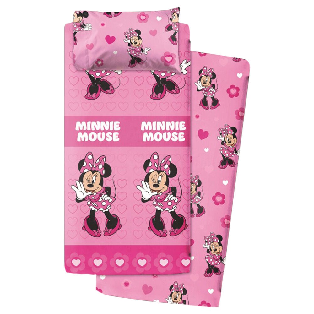 juego sabanas minnie disney algodon 105cm