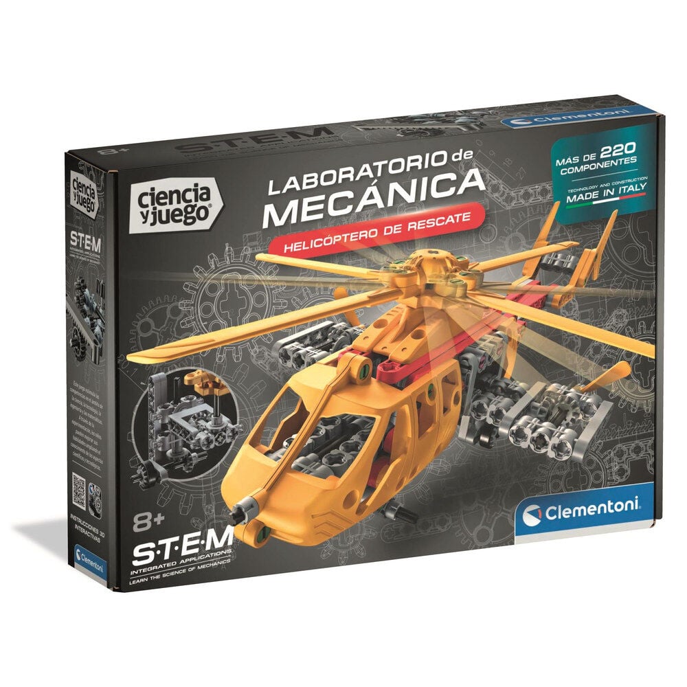 juego laboratorio mecanica helicoptero de rescate s.t.e.m