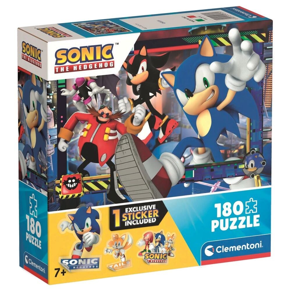 puzzle sonic the hedgehog 180pzs