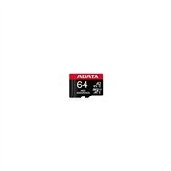 microsd adata 64gb cl10 uhs-i u3 v30s 100/70mbps + adaptador sd