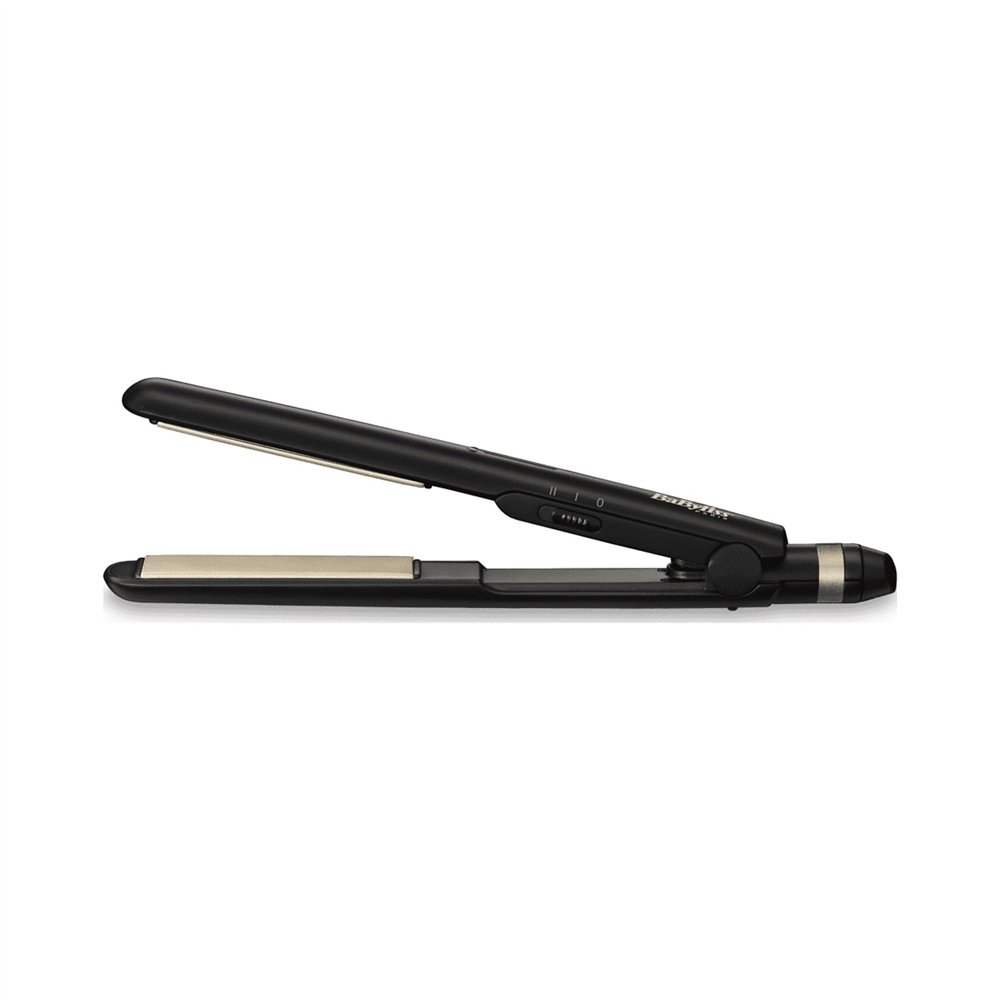 babyliss ceramic straight 230 plancha de pelo 2 niveles de temperatura negro st089e